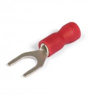 КВТ Наконечник изолированный вилочный НВИ 6.0–6 (мин партия 500 шт.) 47491 KVT