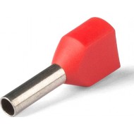 КВТ Наконечник штыревой втулочный двойной НШВИ(2) 1.0-8 (мин партия 500 шт.) 47505 / 79464 KVT