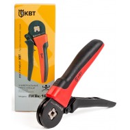 КВТ Мультидиапазонные сверхкомпактные эргономичные пресс-клещи ПКВк-16м 79760 KVT