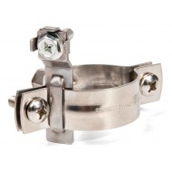 КВТ Хомут трубный заземления ТХЗ (INOX) 2" (мин партия 10 шт.) Fortisflex 83241 KVT