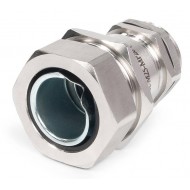 КВТ Ввод кабельный для металлорукава из нержавеющей стали ВК-М25(8-16 мм)-МР20 (INOX) (мин партия 10 шт.) Fortisflex 89111 KVT